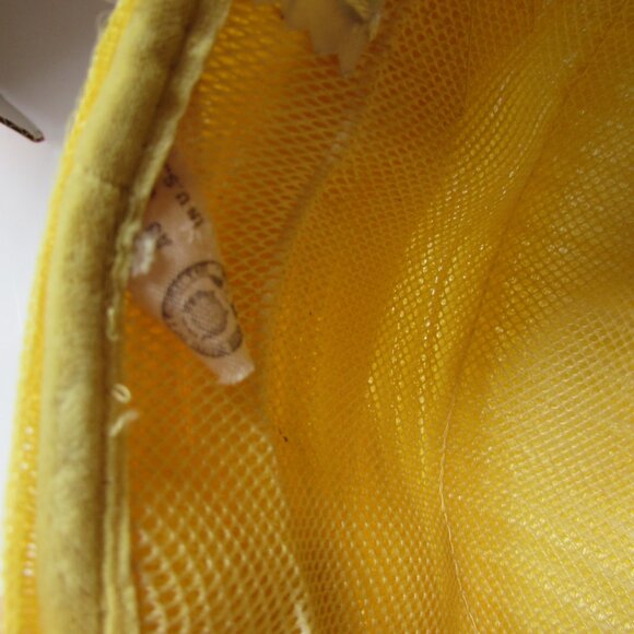 Vintage 1960 Era Bubble Hat Lemon Yellow main image 9